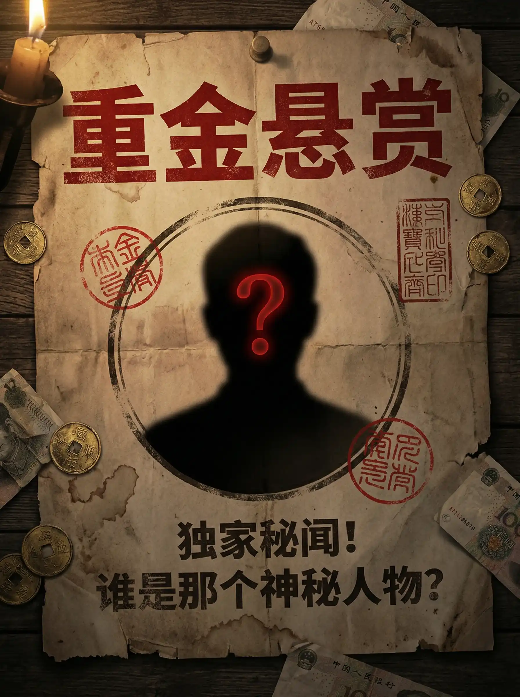 你的太大了我装不下 - 重金悬赏线索征集令